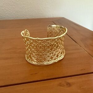 Kendra Scott Gold Cuff Bracelet